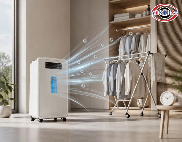 Máy hút ẩm KimiKo Hàn Quốc 90L HL-A90L