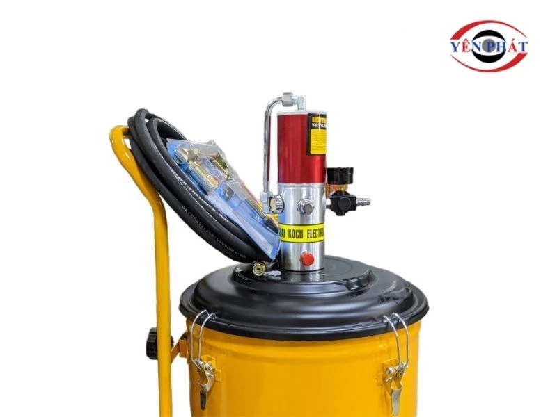 Cách lắp đặt máy bơm mỡ bằng khí nén đúng kỹ thuật, an toàn