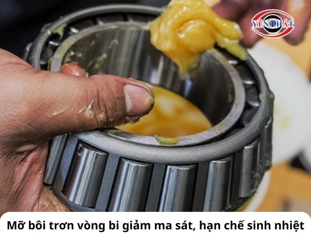 Mỡ bôi trơn giúp giảm ma sát hiệu quả