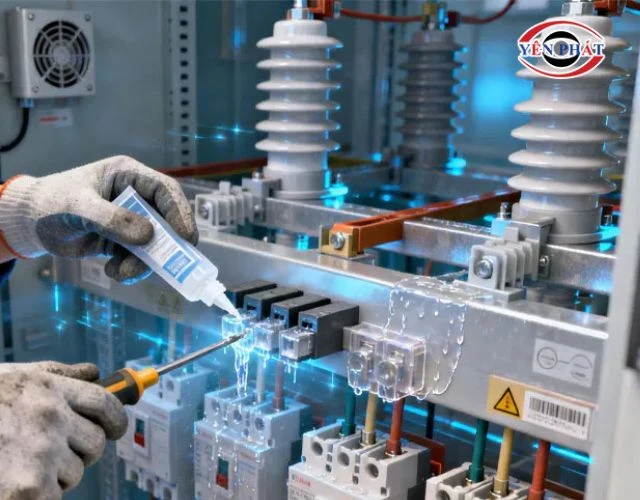 Hướng dẫn cách dùng mỡ cách điện chi tiết
