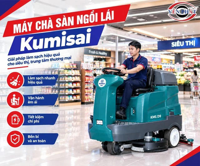 máy chà sàn ngồi lái cho siêu thị