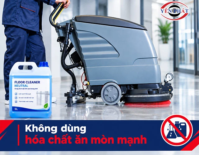 Lưu ý cần nắm khi sử dụng máy chà sàn liên hợp
