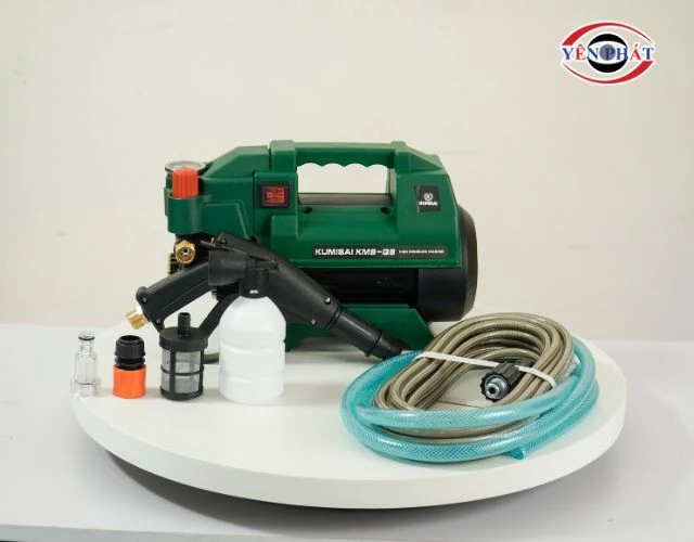 Máy rửa xe có chỉnh áp Kumisai KMS-Q8 chính hãng