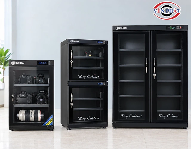 Phân loại tủ chống ẩm theo dung tích