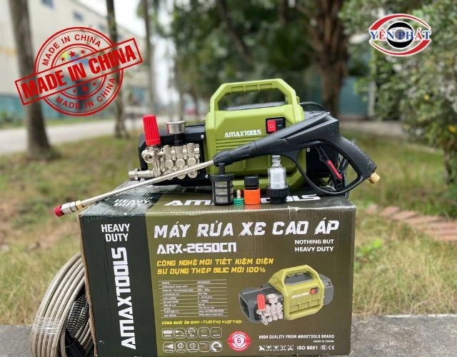 Máy rửa xe Amaxtools là thương hiệu đến từ Trung Quốc