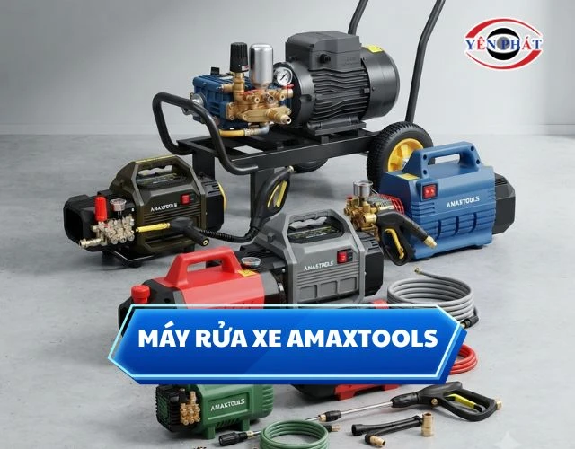 10+ Máy Rửa Xe Amaxtools tốt nhất cho gia đình và gara