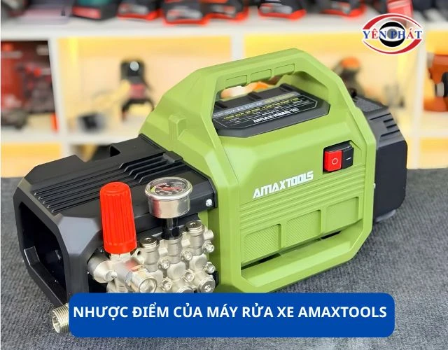 Hạn chế cần cân nhắc của máy rửa xe Amaxtools