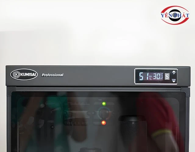 Thiết lập độ ẩm cho tủ chống ẩm 80L phù hợp
