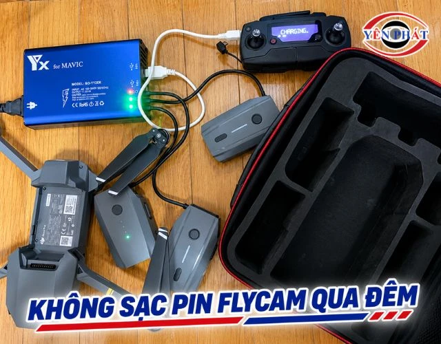 Tuyệt đối không sạc pin qua đêm