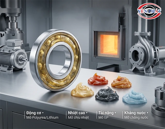 Cách chọn mỡ bôi trơn phù hợp với từng thiết bị