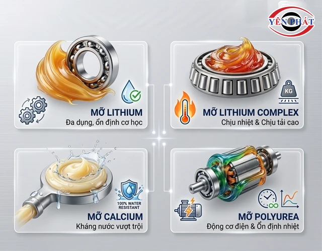 Phân loại theo chất làm đặc