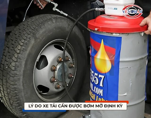 Tầm quan trọng của việc bơm mỡ xe tải thường xuyên