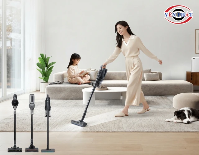 Máy hút bụi Sharp: Dấu ấn từ thương hiệu điện tử lâu đời