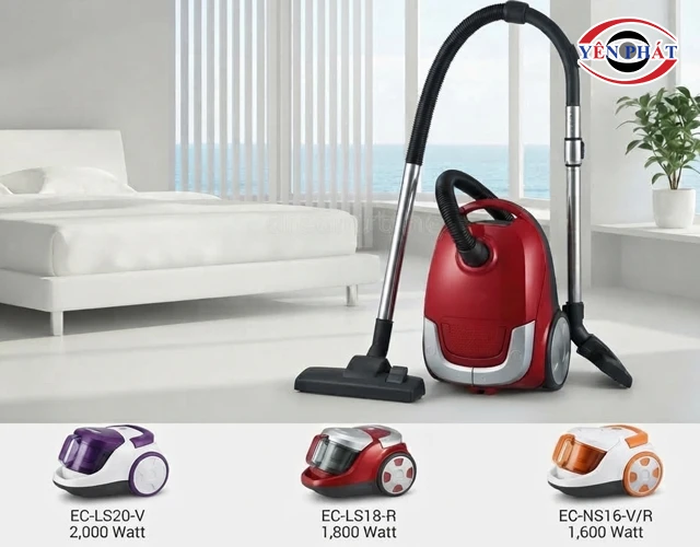 Bảng giá máy hút bụi Sharp mới cập nhật