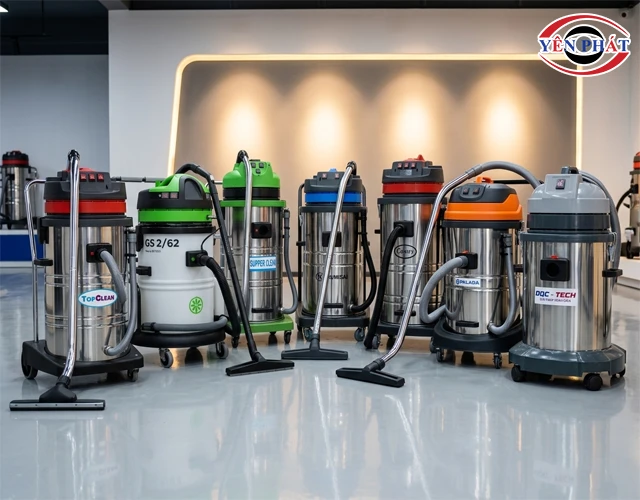 Thương hiệu máy hút bụi công nghiệp tại Yên Phát