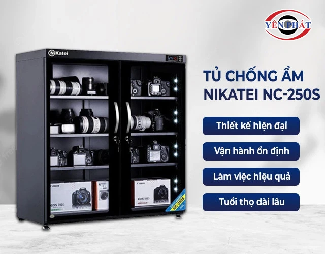 Tủ chống ẩm Nikatei NC-250S