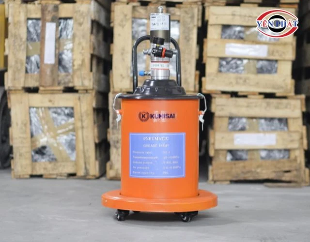 Máy bơm mỡ khí nén khỏe, bền