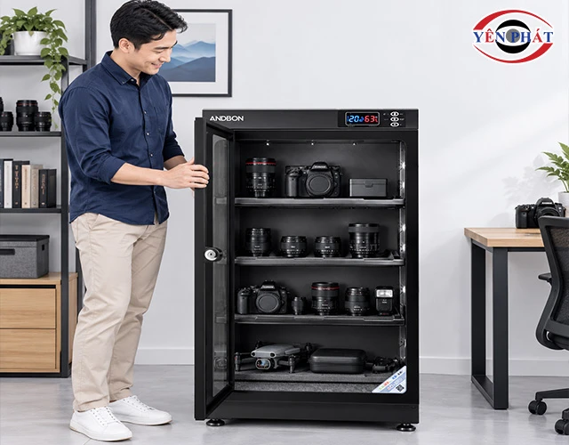 Bí quyết sử dụng tủ khử ẩm Andbon AD-80S