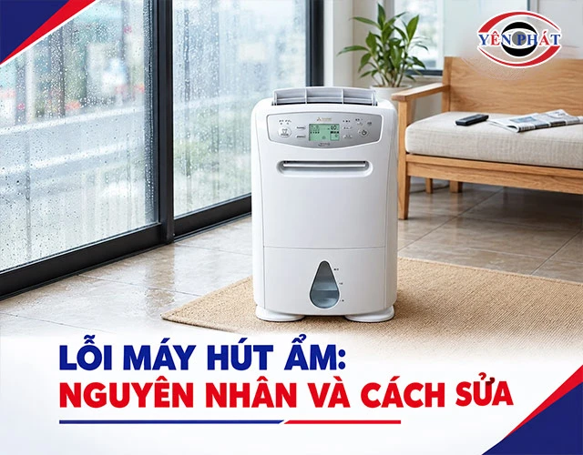 Mã lỗi máy hút ẩm: Nguyên nhân & Cách khắc phục hiệu quả