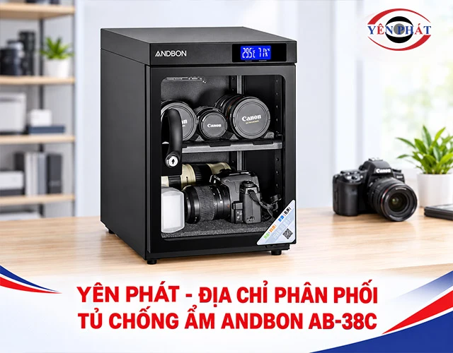  địa chỉ phân phối tủ chống ẩm Andbon AB-38C 