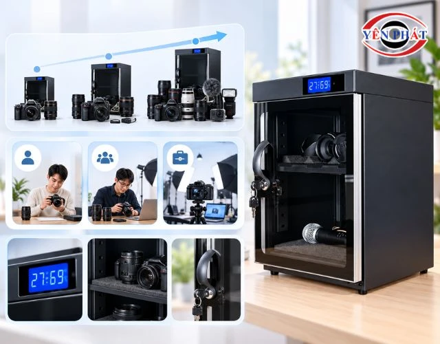 Cách chọn mua tủ hút ẩm Nikatei chuẩn nhu cầu