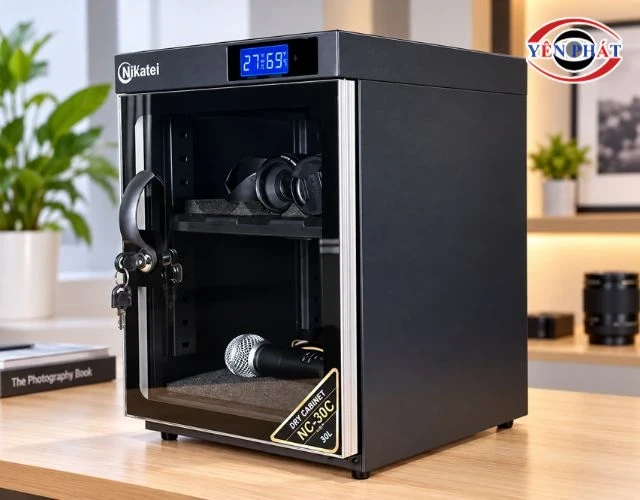 Nên bật tủ bảo quản máy ảnh Nikatei thường xuyên