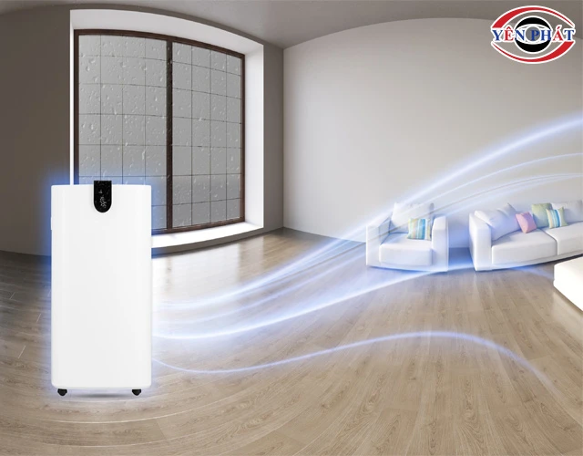 Phòng quá rộng so với công suất máy