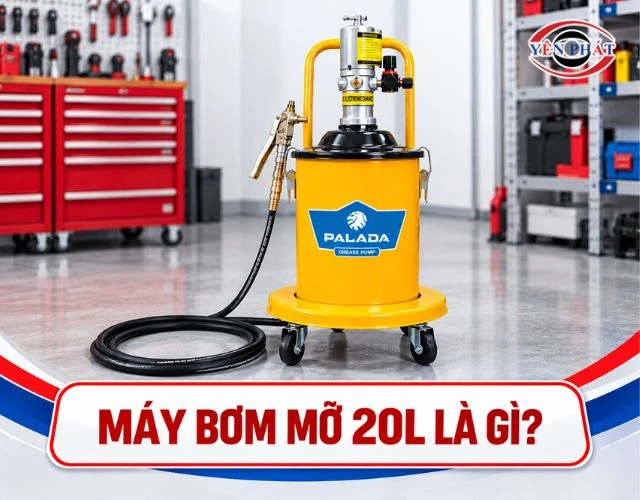 Khái niệm chuẩn về máy bơm mỡ 20L