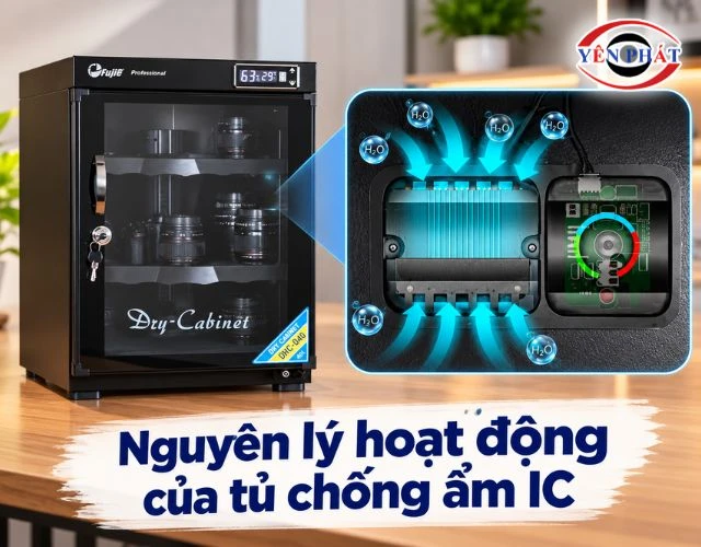 Nguyên lý hoạt động của tủ chống ẩm công nghệ IC