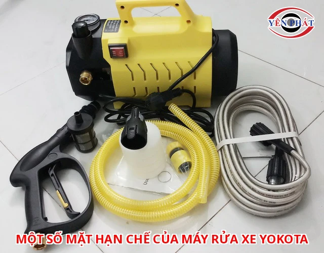Nhược điểm của máy rửa xe Yokota
