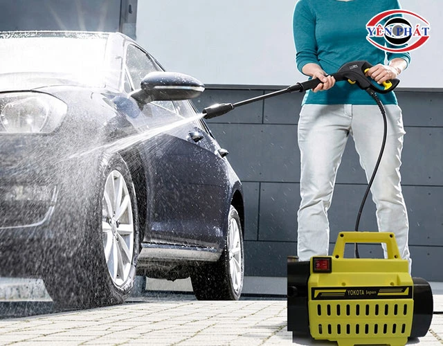 khả năng làm sạch của máy rửa xe Yokota