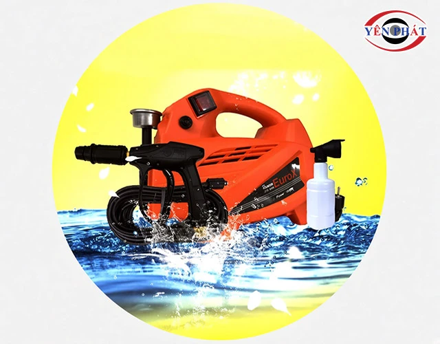 khả năng xịt rửa của máy rửa xe Euro X