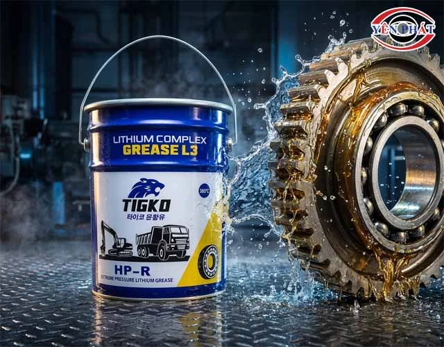 Lithium và lithium complex có khả năng làm việc trong dải nhiệt độ rộng