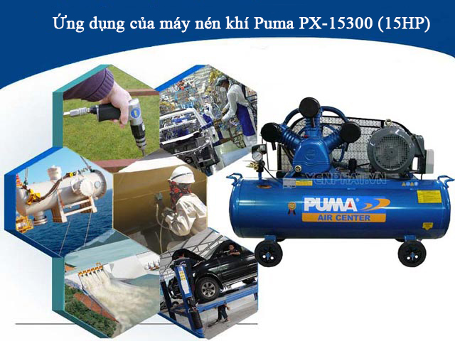 Puma PX-15300 được ứng dụng trong nhiều lĩnh vực làm việc khác nhau