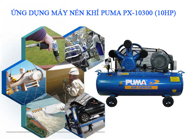 Puma PK-10300 được ứng dụng trong nhiều lĩnh vực khác nhau