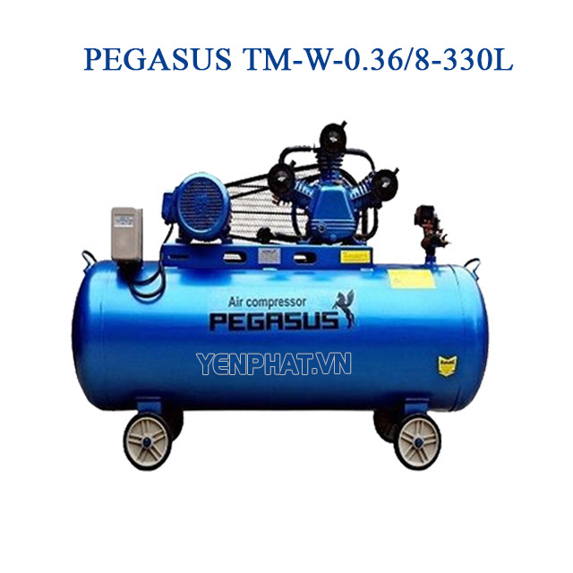 máy nén khí dây đai Pegasus TM-W-0.36/8-330L