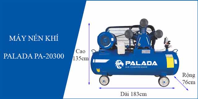 Sản phẩm máy nén khí Palada PA-20300