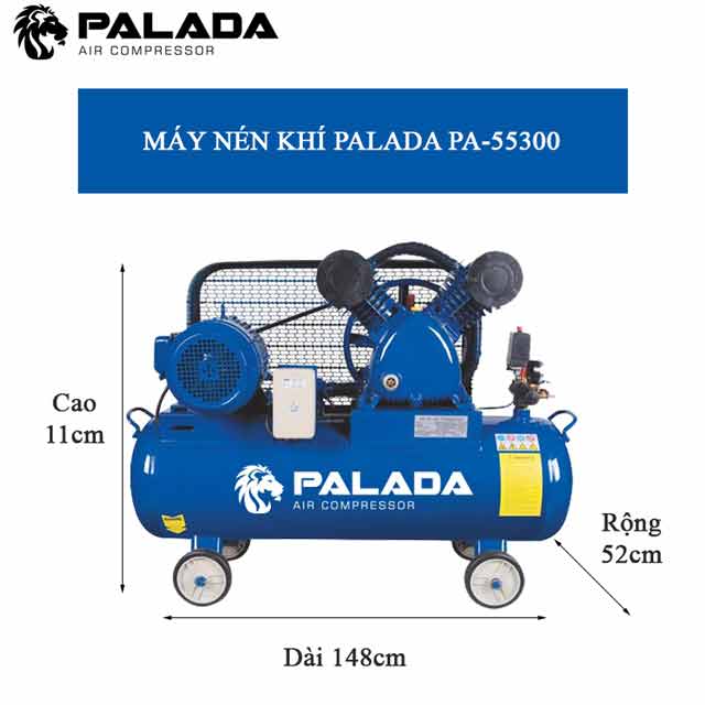 Máy nén khí công nghiệp Palada PA-55300