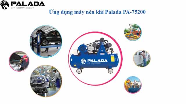 Một số ứng dụng của máy nén khí Palada PA-75200