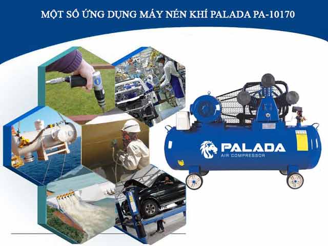 Một số ưu điểm của  máy nén khí Palada PA-10170