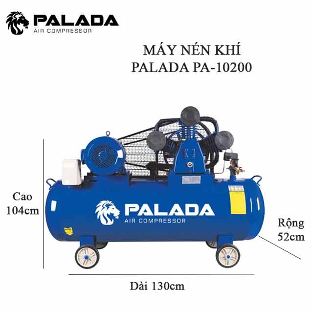 Máy nén khí công nghiệp Palada PA-10200