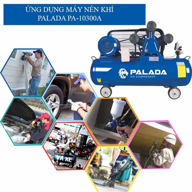 Một số ứng dụng của máy nén khí Palada PA-10300A