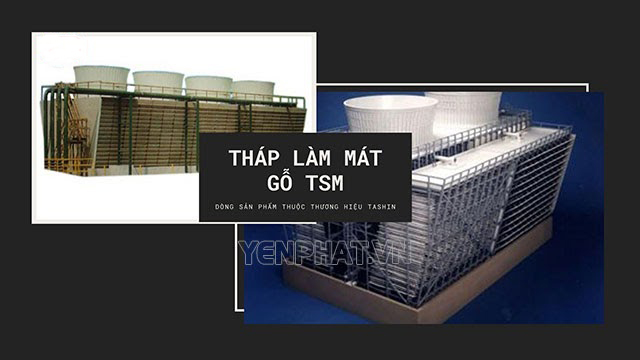 tháp giải nhiệt gỗ TSM