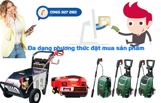 máy rửa xe Quảng Ngãi tại Yên Phát