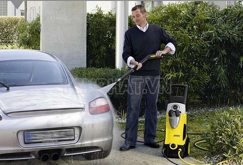 Với K7 bạn có thể tiết kiệm được tương đối nhiều thời gian giành cho việc rửa xe