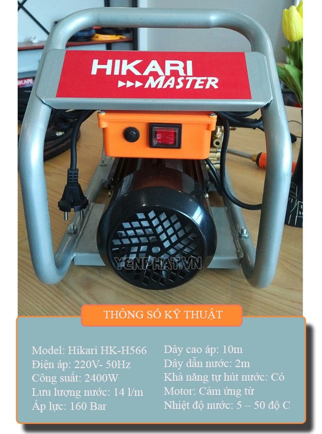 Máy rửa xe Hikari HK-H566
