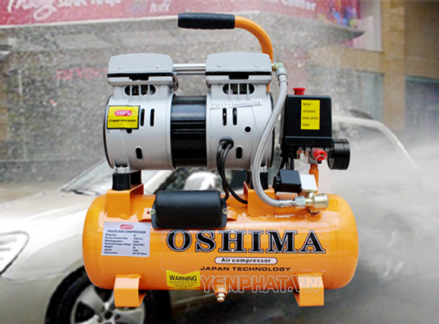 Máy nén không khí Oshima có xuất xứ Nhật Bản, được người dùng ưa chuộng sử dụng