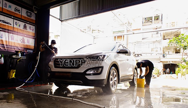 Tiệm rửa xe tại Hưng Yên chất lượng