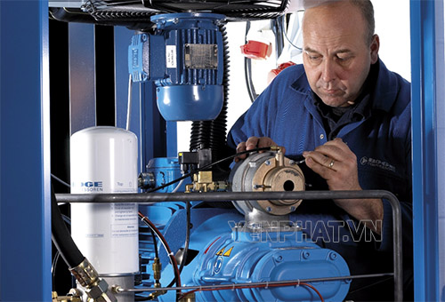 bảo trì mô tơ máy nén khí công nghiệp