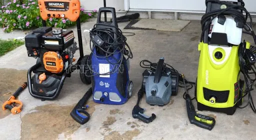 ưu điểm máy rửa xe áp lực cao nhật bãi